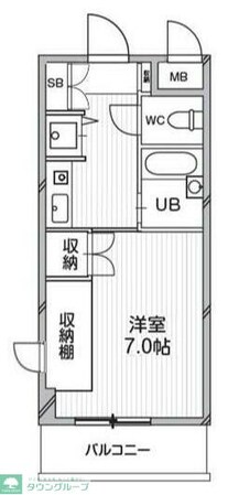 T’s garden都筑ふれあいの丘の物件間取画像